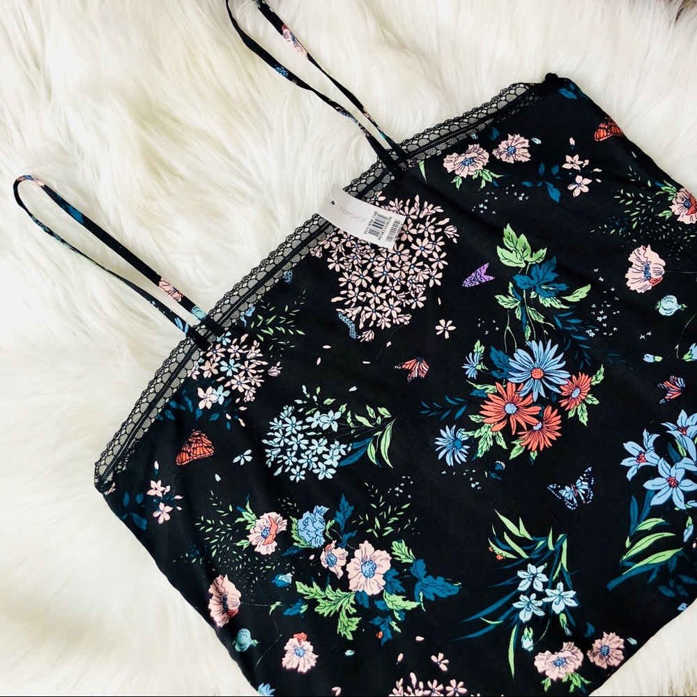 Topshop Floral Cami